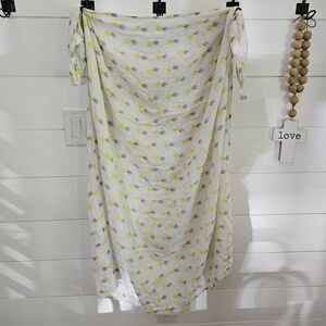 Saranoni Snugoni Swaddle Hello Yellow Pineapple blanket